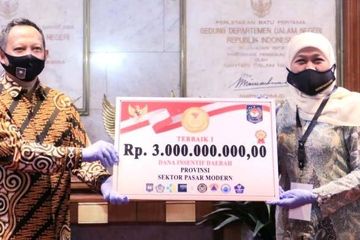 Jatim Sabet 2 Penghargaan Lomba Inovasi Tatanan New Normal Dari Kemendagri