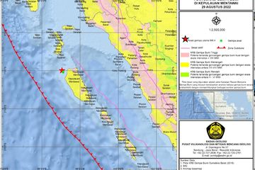 Zona Megathrust Mentawai Lokasi Sejarah Kegempaan Dan Potensi Gempa