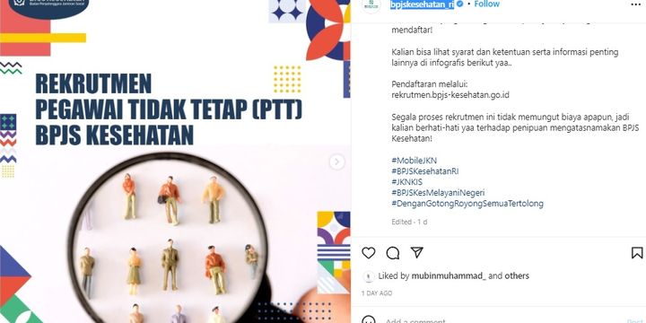 Rekrutmen Bpjs Kesehatan Syarat Kuota Dan Link Daftarnya