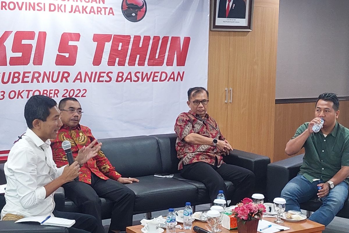 Pdi P Dki Jakarta Dari Hanya Janji Kampanye Anies Yang Terealisasi