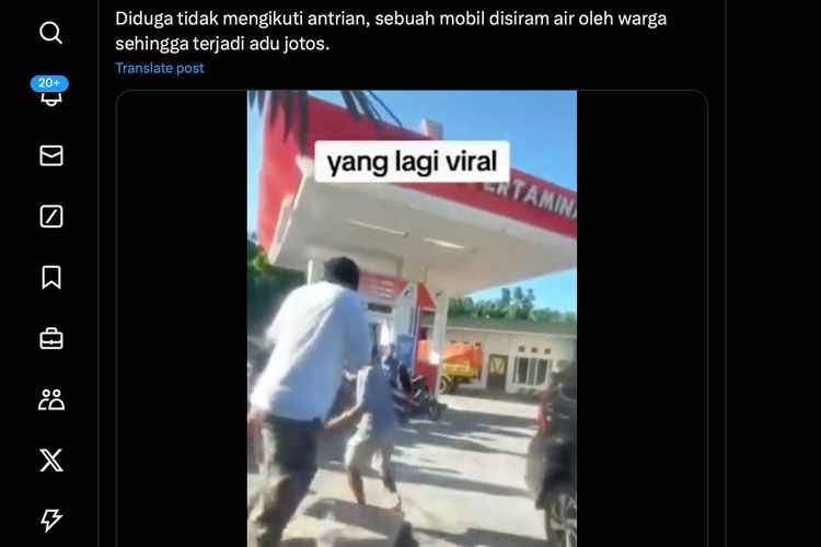 Foto Viral Video Mobil Berpelat Merah Dikeroyok Warga Diduga