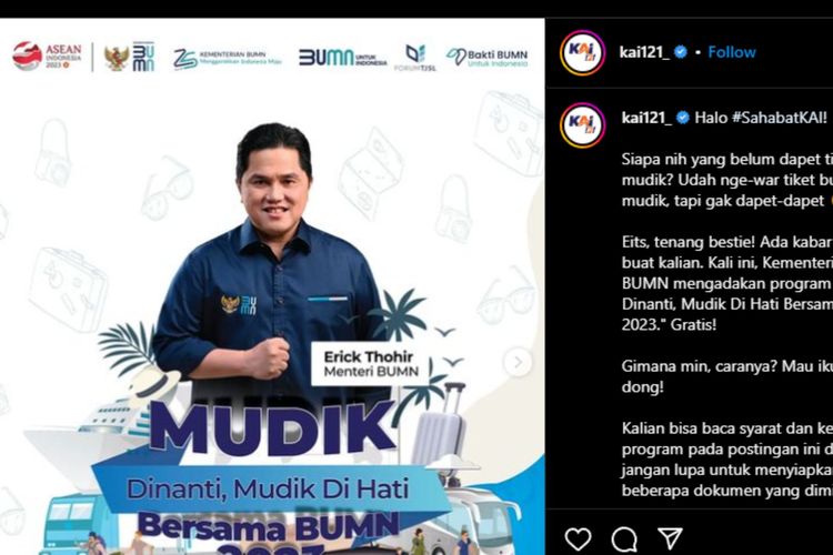 Foto Mudik Gratis KAI 2023 Berikut Link Syarat Dan Cara Daftarnya