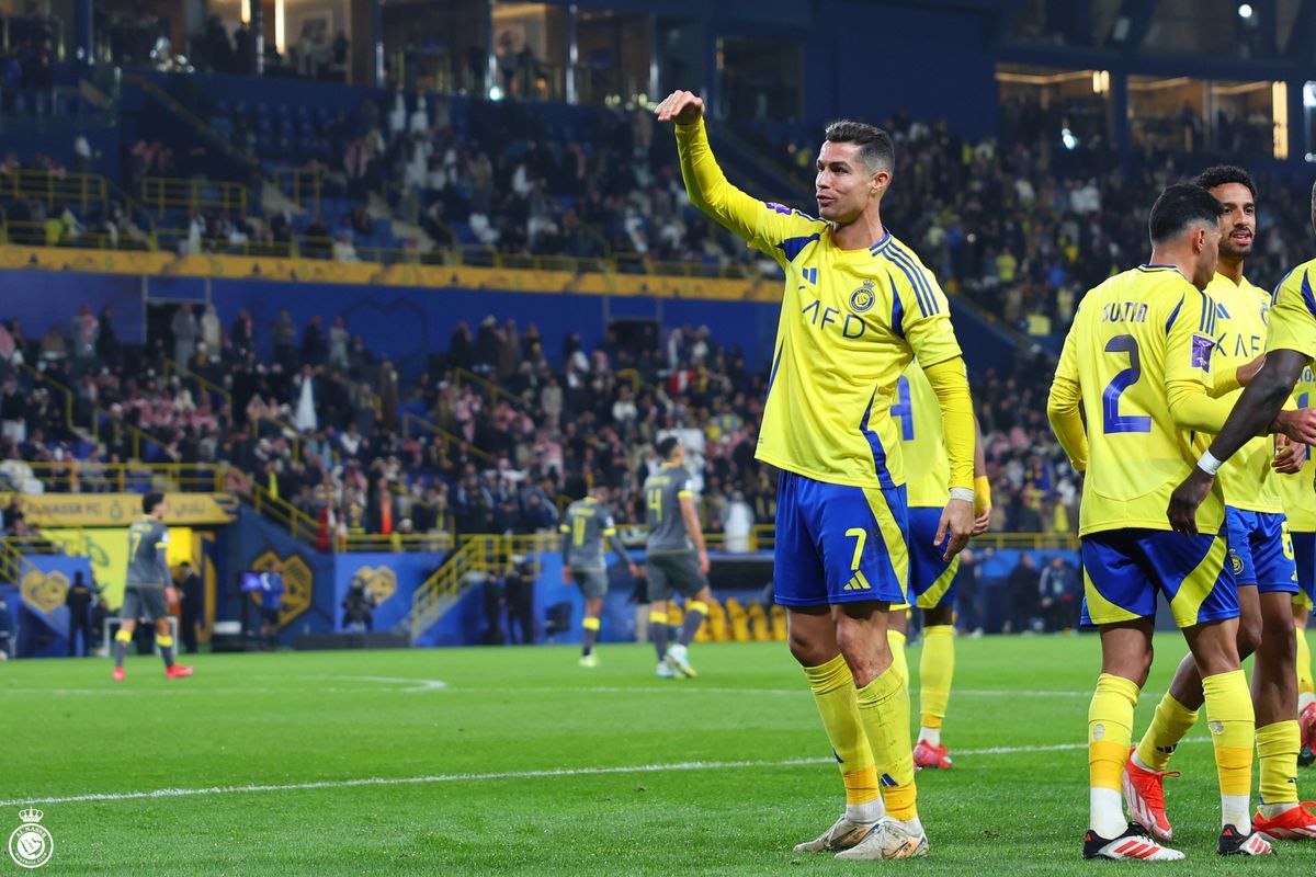 Hasil Al Nassr Vs Al Wasl Tandukan Tak Terbendung Cristiano Ronaldo