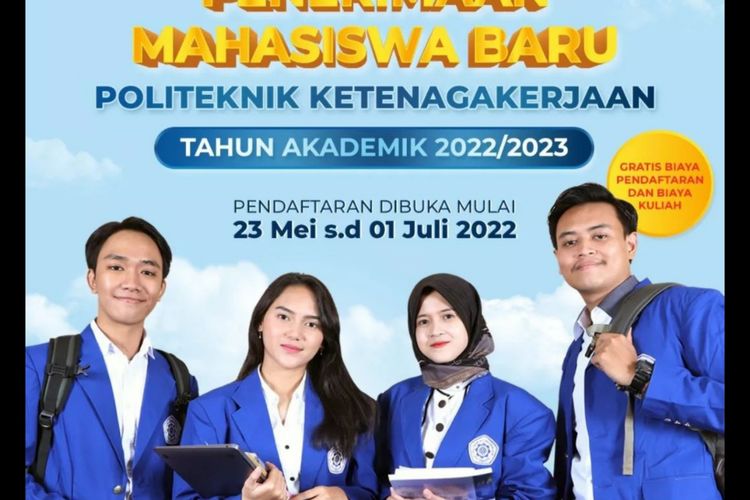 Foto Gagal UTBK SNBT 2023 Polteknaker Buka Kuliah Gratis 100 Persen