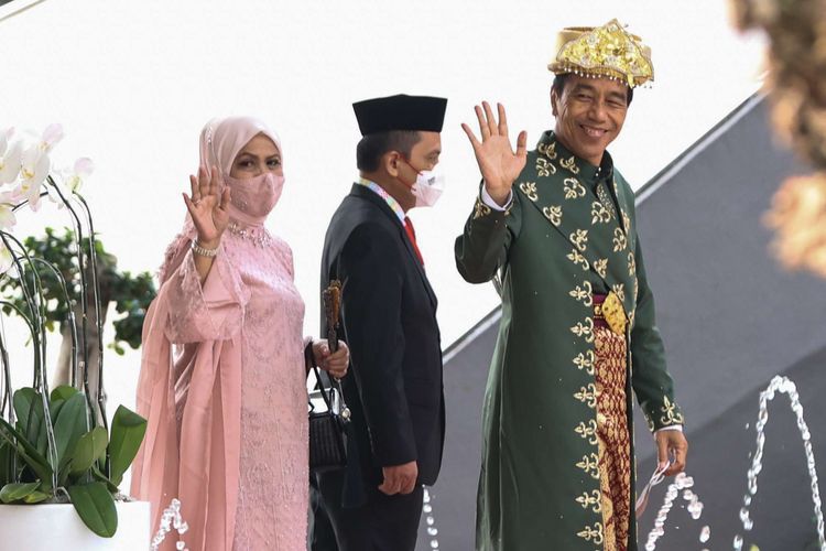 Foto Ragam Baju Adat Jokowi Di Sidang Tahunan Mpr Ri Unik Dan Kaya Makna