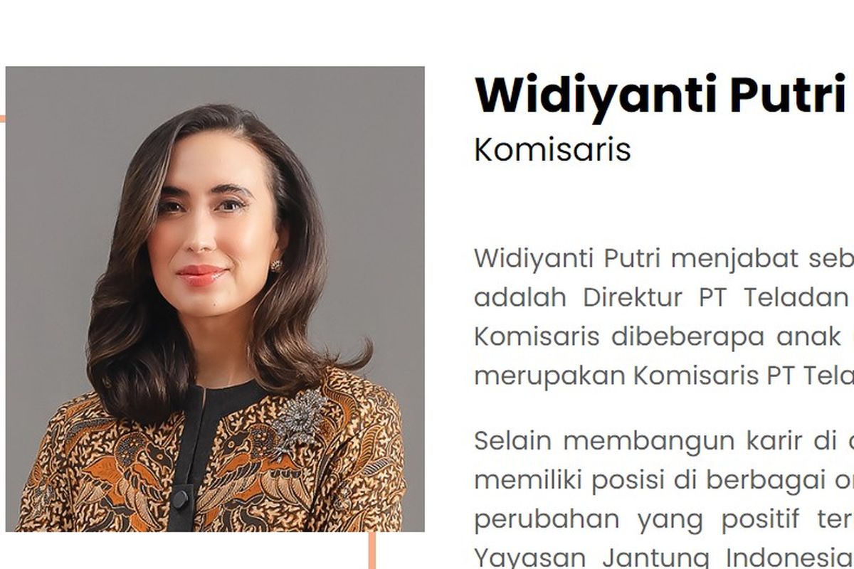 Profil Widiyanti Putri Wardhana Putri Konglomerat Tambang Yang Jadi