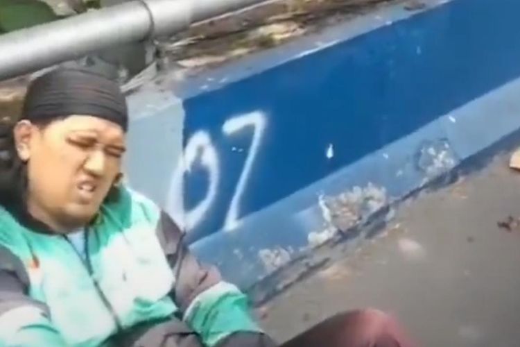 Foto Viral Video Ojol Dan Penumpang Jadi Korban Begal Di Flyover