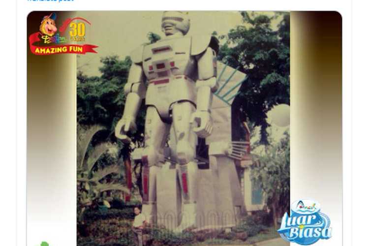 Foto Mengenal Robot Gaban Segede Gaban Sebesar Apa Bentuknya