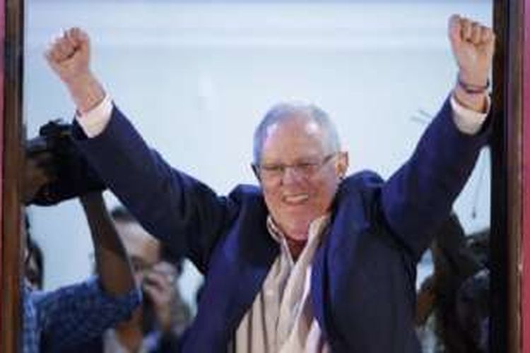 Pilpres Peru Kuczynski Unggul Tipis Atas Fujimori