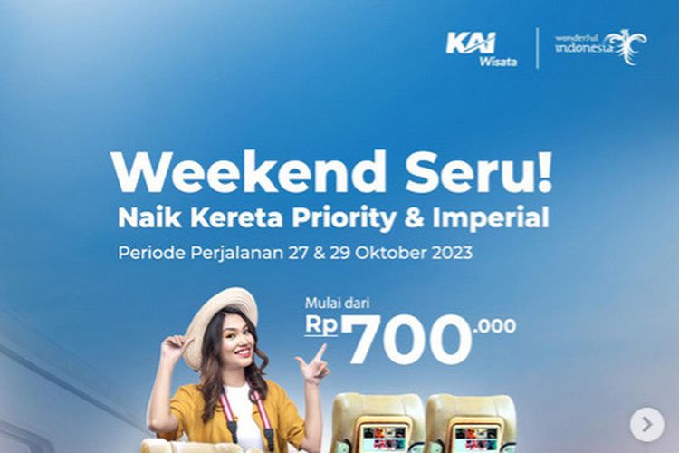 Foto Jadwal Lengkap Kereta Priority Dan Imperial Akhir Oktober 2023