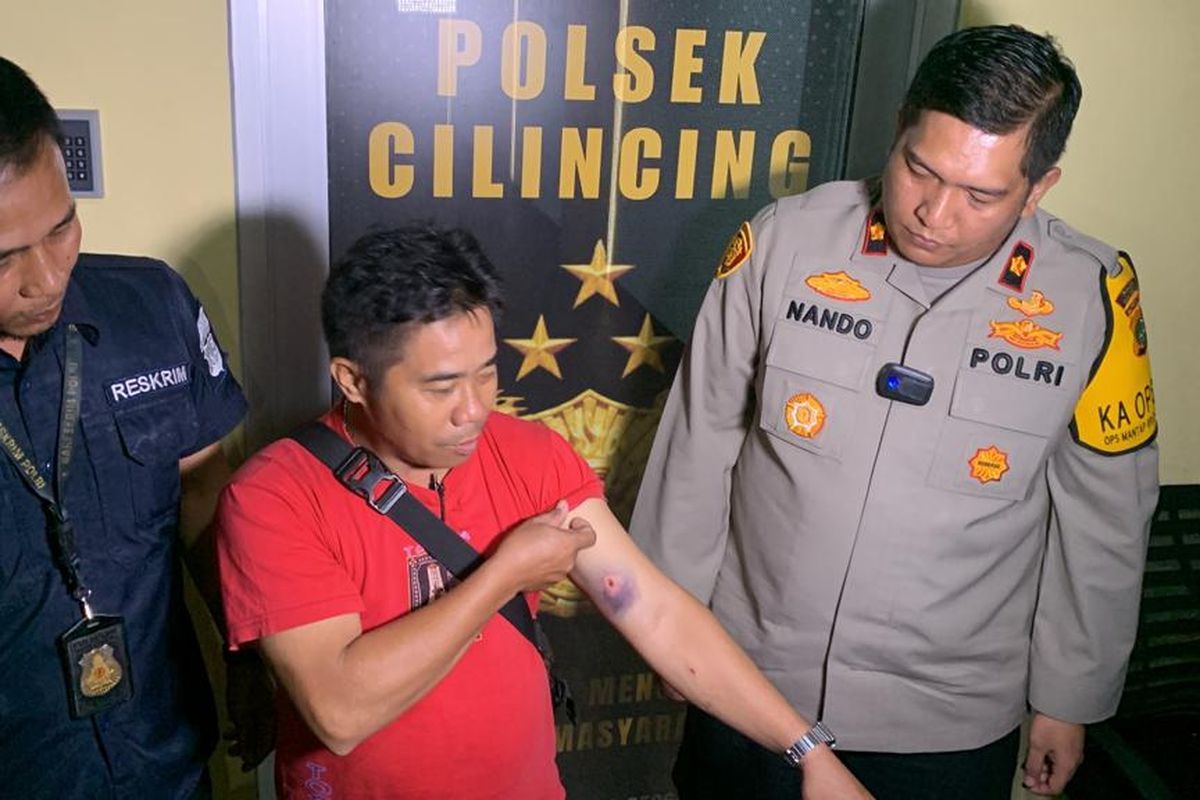 Polisi Temukan 2 Butir Peluru Gotri Di TKP Ketua RT Kena Tembak Pelaku