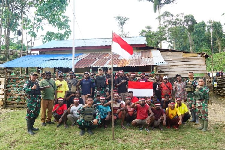 29 Orang Eks OPM Maybrat Berikrar Setia Kepada NKRI Alasannya Ingin