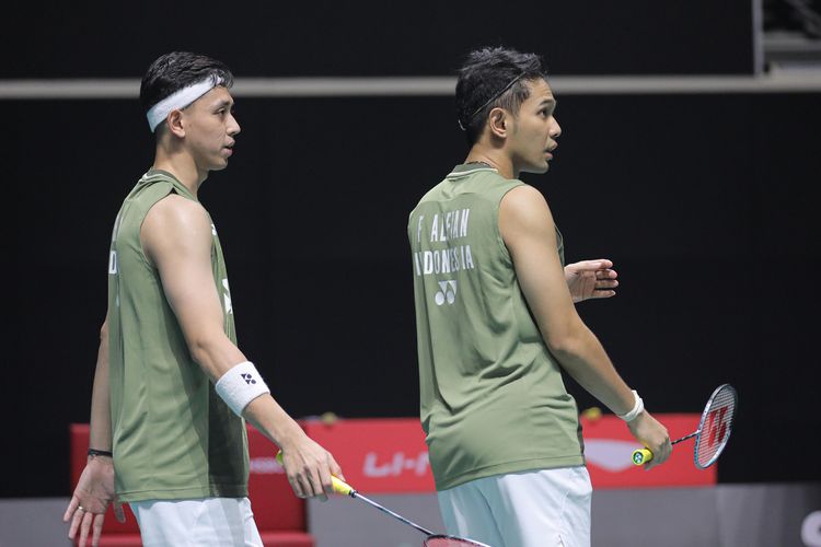 Foto Kunci Sukses Fajar Rian Ke Final Singapore Open