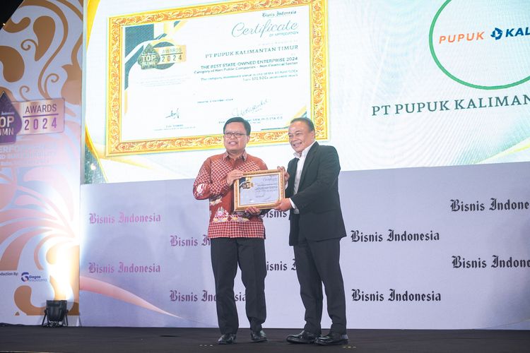 Foto Jadi Role Model Sektor Petrokimia Pupuk Kaltim Raih The Best