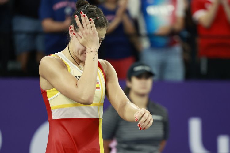 Foto Permohonan Federasi Spanyol Ditolak IOC Carolina Marin Tak Akan