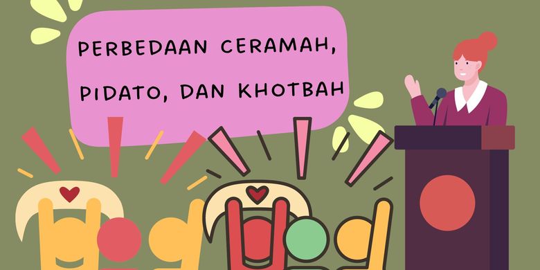 Perbedaan Ceramah Pidato Dan Khotbah