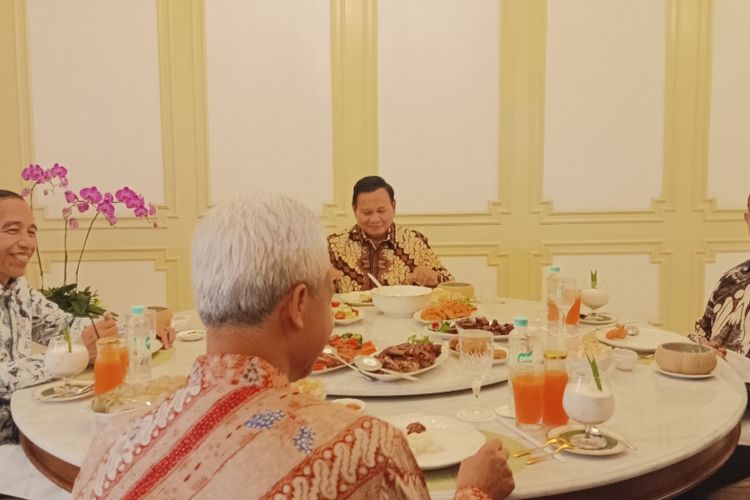 Jokowi Ajak Capres Prabowo Ganjar Dan Anies Makan Siang Di Istana Merdeka