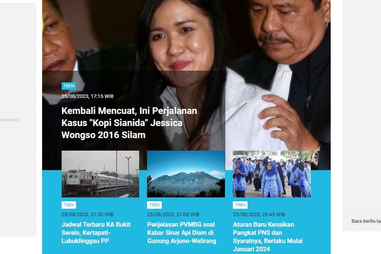 Populer Tren Perjalanan Kasus Kopi Sianida Jessica Wongso Berkas