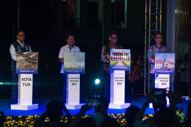 Foto Proyek Dimulai Ini Tantangan Bangun Mrt Fase A Harmoni Mangga