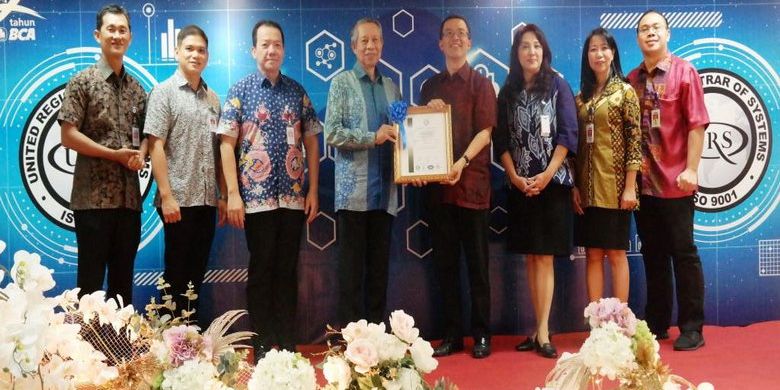 BCA Berhasil Raih Sertifikat ISO 9001 2015