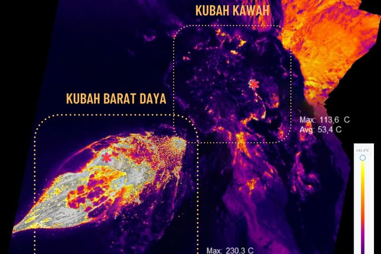 Pertama Dalam Sejarah Merapi Punya Dua Kubah Lava Aktif Pada Satu