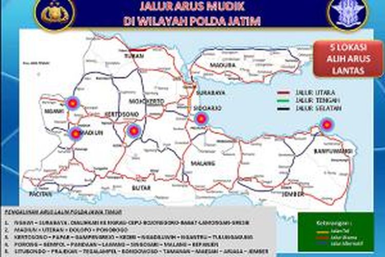 Ini Jalur Alternatif Jawa Tengah Dan Jawa Timur