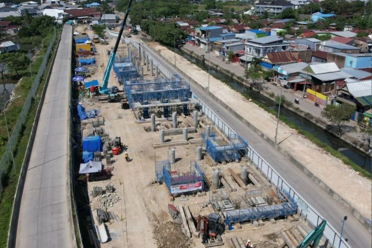 Foto Kelar Ini Kabar Terbaru Proyek Jalan Akses Tol Makassar