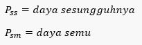 Apa Itu Faktor Daya Dan Koreksinya Halaman All Kompas