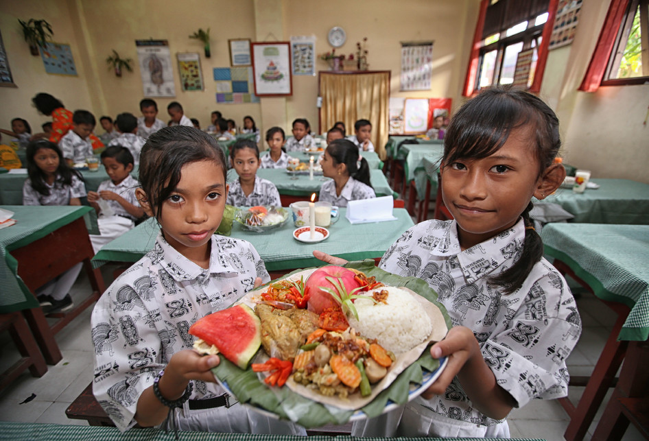 Pelangi di Piring Makanku