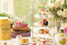 Kafe yang ada di The Strings Hotel Nagoya, Jepang, ini menyediakan paket afternoon tea bertema Alice in Wonderland.