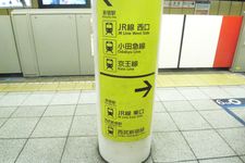 Cara Membaca Papan Petunjuk di Tiang Subway
