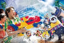 Universal Summer Festival dengan Snow Entertainment yang skalanya sudah diperbesar. Seluruh badan yang basah akan menghilangkan rasa gerah saat musim panas 