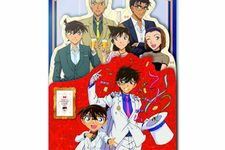 &ldquo;Detective Conan Caf&eacute; 2019 3 Level Memo (harga 648 yen). (Copyright Aoyama Gosho/ Shogakukan, Yomiuri TV, TMS 1996)