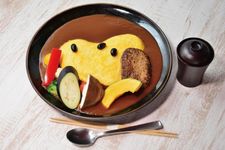 Snoopy Hamburg Omelet Rice