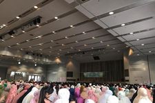 Kondisi sholat Idul Fitri di Osaka