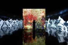 teamLab: Impermanent Flowers Floating in a Continuous Sea 