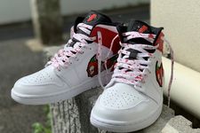 SKULL ROSES AJ1 MID 