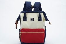 Clasp Rucksack (tersedia dalam warna hitam, biru tua dan tiga warna)