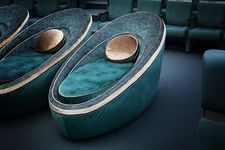 Galaxy Seat Single yang terlihat sangat nyaman untuk tidur.
