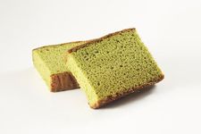 Matcha Castella atau kue spons Jepang