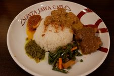 Nasi campur padang