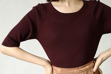 2 way 5 quarter sleeved rib knit dari YECCA VECCA