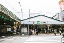 Stasiun Shin-Okubo Tokyo.