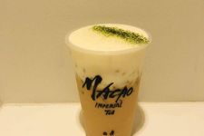 Cheese Alisan Milk Tea yang dijual dengan harga 550 yen (belum termasuk pajak) menggabungkan aroma teh yang kaya dan keju.