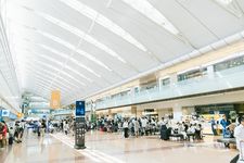 Bandara Haneda di Distrik Otaa, Jepang.