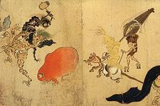 Tsukumogami, yokai yang menyerupai perabotan rumah tangga berumur 100 tahun.