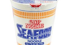 Cup Noodle Rasa Hidangan Laut dari Nissin Foods.