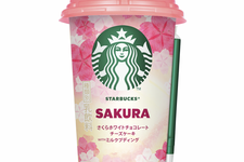 Sebelum dijual di cabang-cabangnya, Starbucks Jepang menjajal minuman sakura edisi 2020 di toserba.