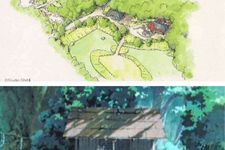 Konsep Taman Ghibli untuk area My Neighbor Totoro.