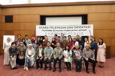 Pelepasan mahasiswa penerima beasiswa MEXT